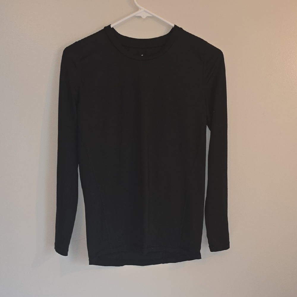 adidas Kids Black Long Sleeve Tee LOT O